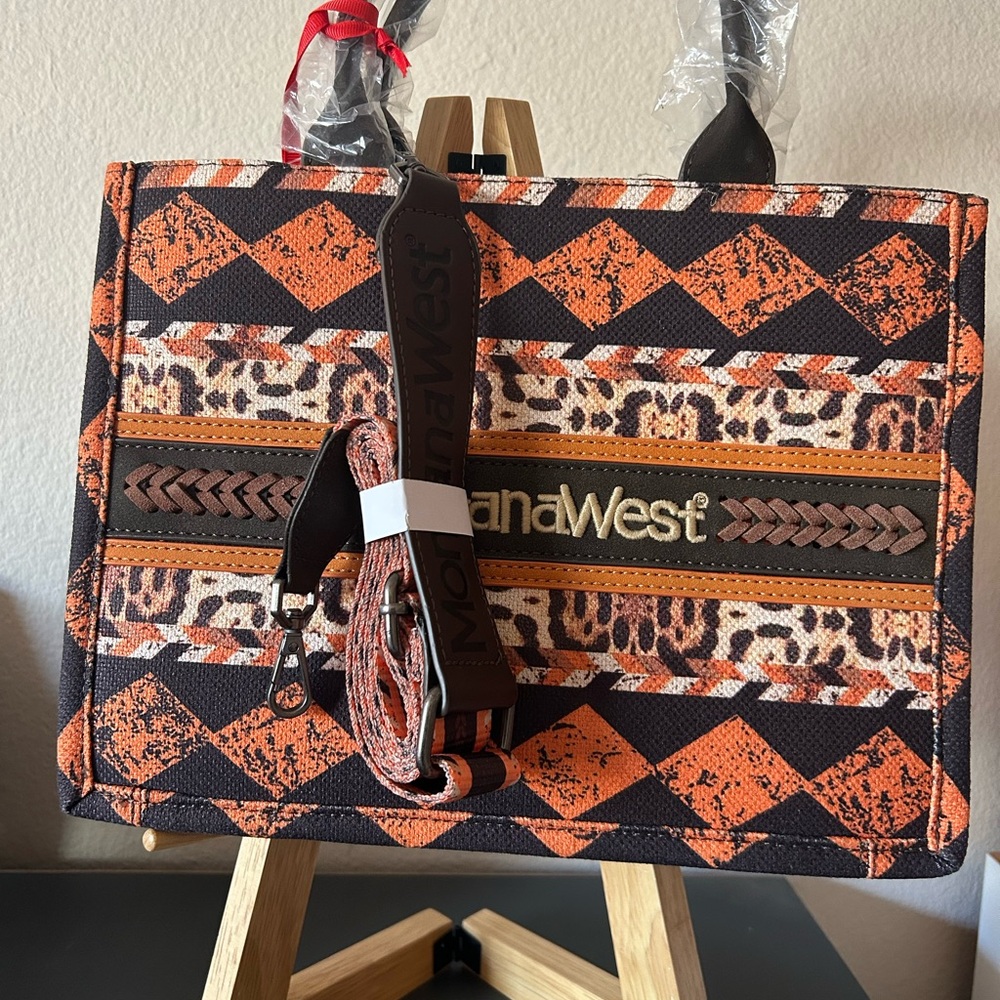 NWT Montana West Tote with Strap
